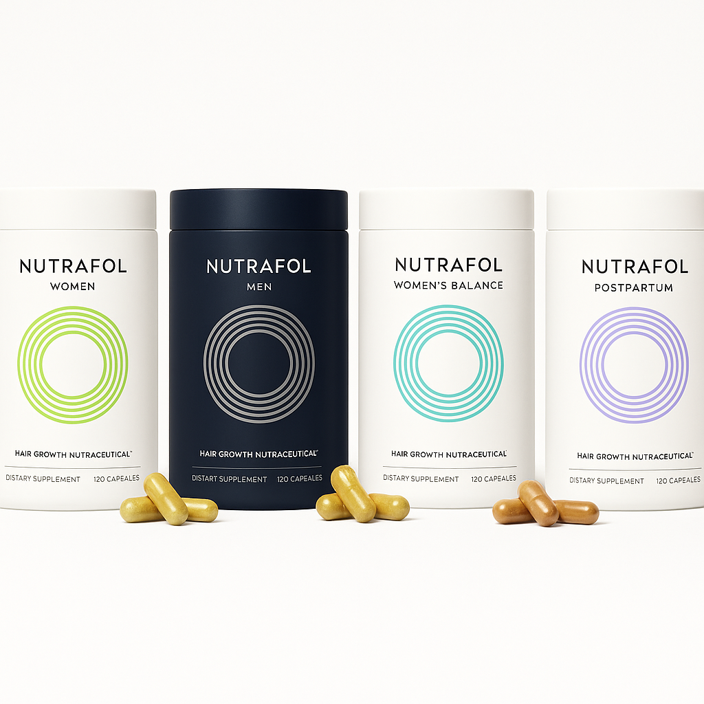 Nutrafol Hair Growth Supplements – Clinically Proven for Thicker, Stronger Hair Men&Women