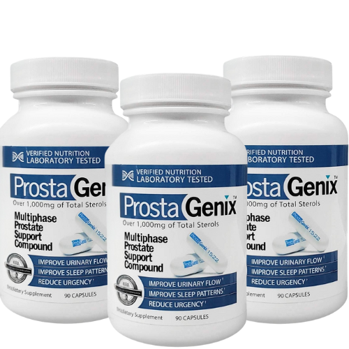 ProstaGenix Prostate Supplement | Supports Urinary Health & Comfort – 90 Capsules Pack of 3