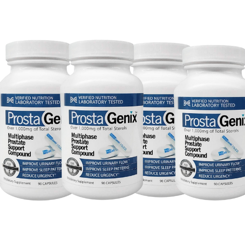 ProstaGenix Prostate Supplement | Supports Urinary Health & Comfort – 90 Capsules Pack of 4